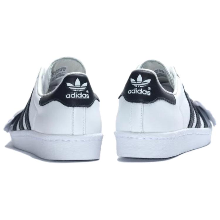 Jeremy Scott x Adidas Superstar Wings White Black Men Sneakers Black-White S77814