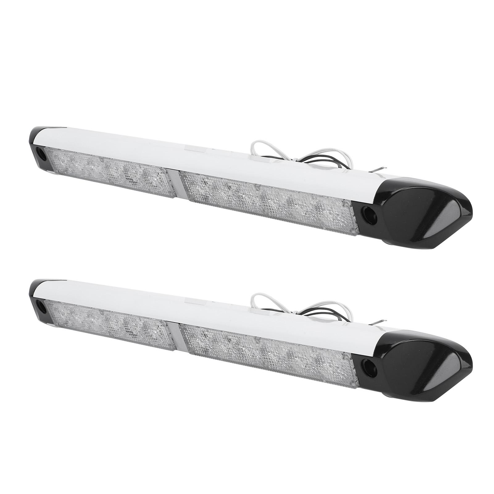 2 шт. светодиодные фонари для маркизы на крыше автодома, DC 12V-24V, энергосберегающие, наружные, для грузовиков, караванов