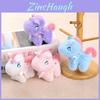 Unicorn Plush Toy Keychain Animal Figurine Soft Stuffed Doll For Girls Gifts