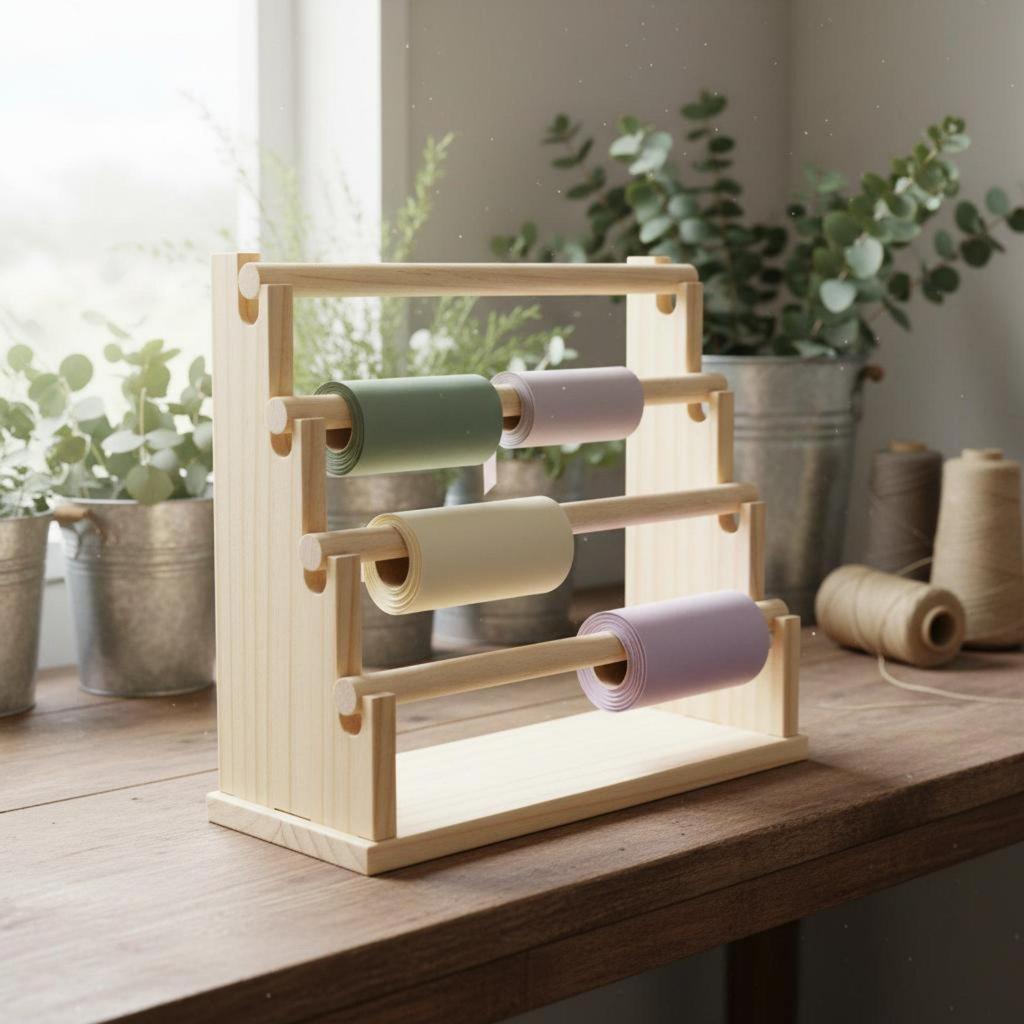 Wooden Storage Rack Multi Layer Bracelet Display Stand Jewelry Holder Organizer