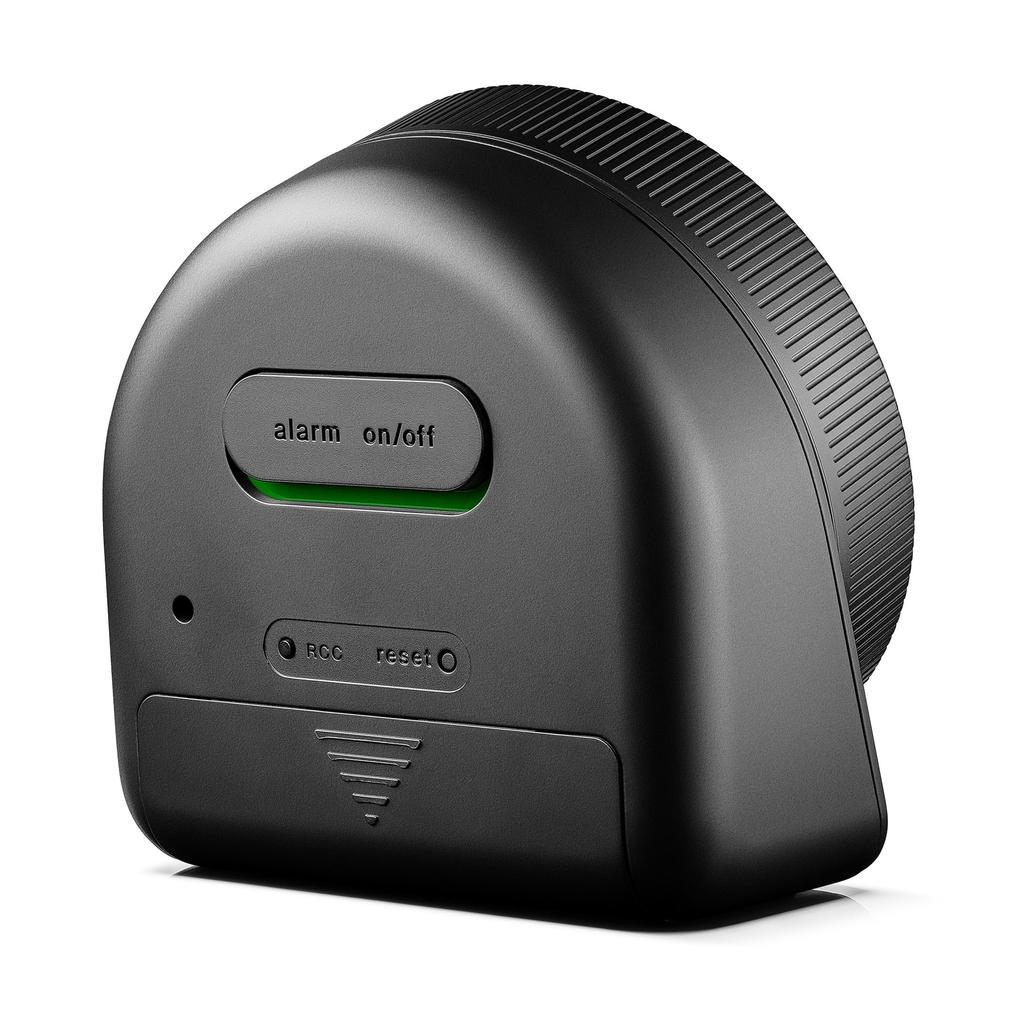 BRAUN Hnědá BC24 Digitální hodiny Digitální hodiny LED Budík Stolní hodiny Snooze Minimální design Bessel