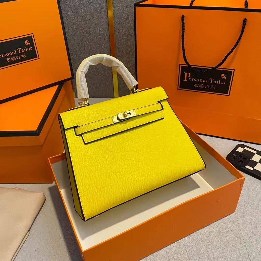 New Leather Bag Mini Handbag Fashion Lock Women's Bag