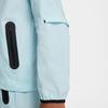 Nike Tech Logo Hooded Jacket Kids Jackets Glacier-Blue Black HQ8911-474