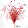 1pc Heads Peacock Grass Artificial Plants Pampas Grass Reed Flower Arrangement Home Bedroom Wedding Decorations Fake Flowers