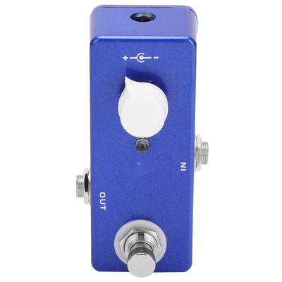 Guitar Effect Knob Control Adjustable Booster Pedal with DIP Switch Electric Guitar Accessories
