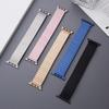 Elastisk klokkerem for Iwatch 38mm 40mm 41mm 44mm 42mm 45mm 49mm rustfritt stålbånd for Apple Watch Series 8 7 6 5 4 3 2 1 Se Expansion Luxury
