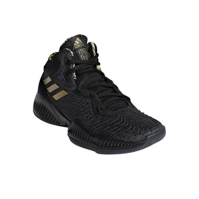 Adidas Mad Bounce 2018 High Top Retro Basketballschuhe Kinder Sneaker Schwarz Gold BB7545