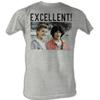 Bill and Ted 4 Square White Adult T-Shirt