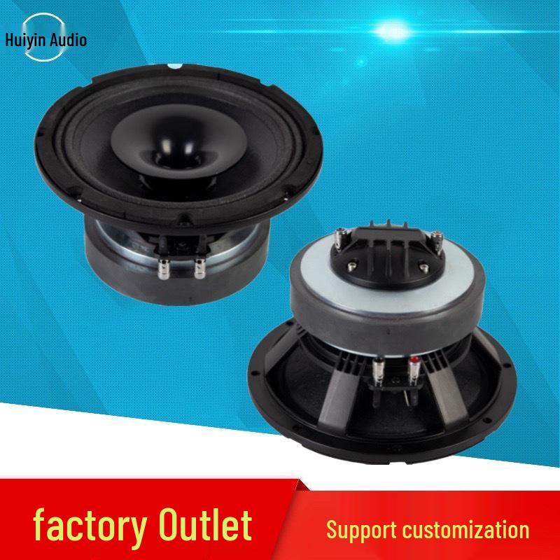 8-inch Coaxial Speaker with Large Horn and Damaged Sound Quality – Mid-Bass Full-Range by Leide