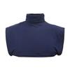 New Womens Muslim Modal Fake False Collar Islamic Hijab Extensions Turtleneck High Neck Cover Warmer Bright Solid Color Half Top