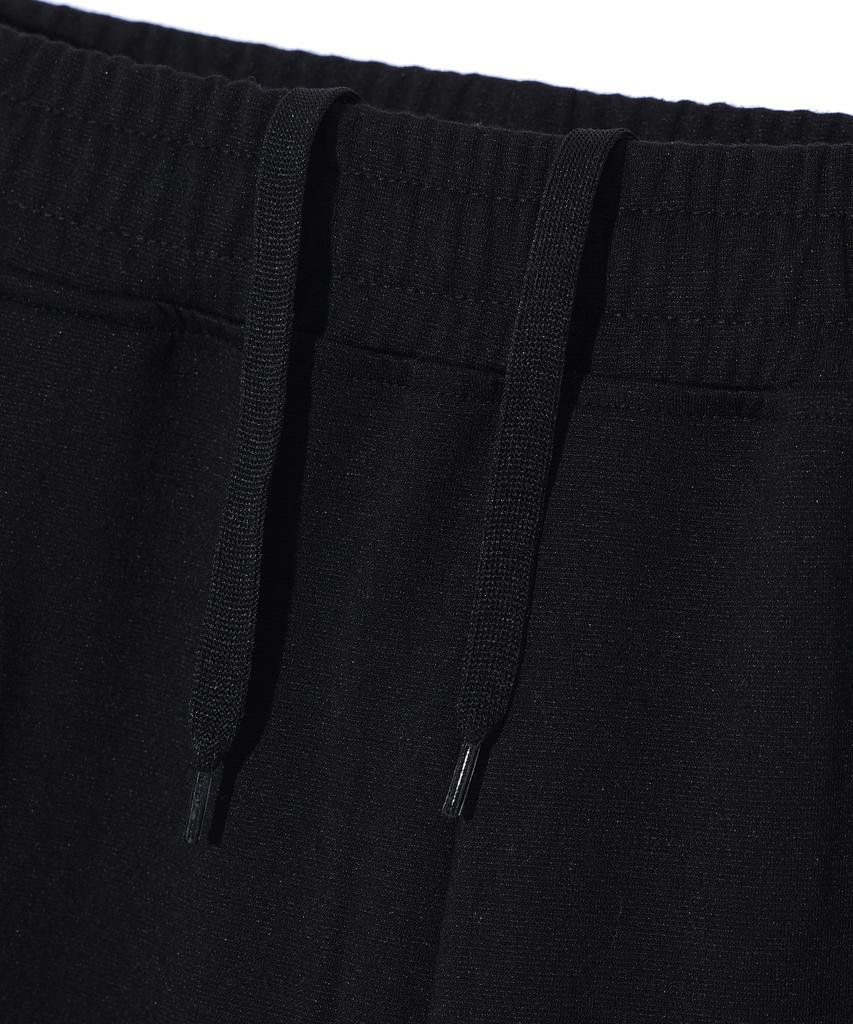 RAYFIKERS One-Pleat Wicked Smile Sweat Shorts Black (Mp7Pu489-076)