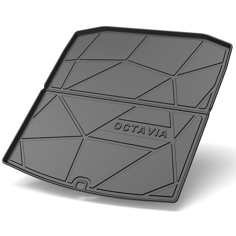 Custom Octavia TPE Trunk Mat for Tail Box Decoration