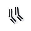 Vertical Stripe Middle Socks_Navy