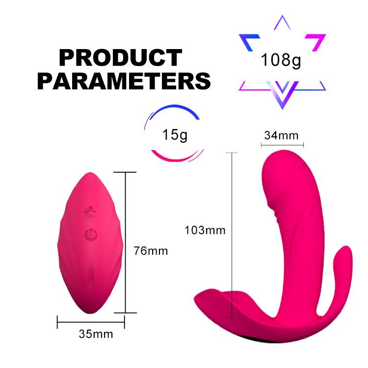 Dildo Vibrator Sex Toys for Women Bezdrátové kalhotky k nošení na dálku dults Anální Vaginální G Bod Klitoris Stimulátor Sex Shop