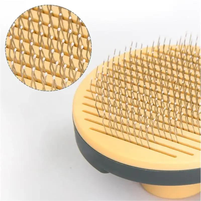 Self-cleaning Brush for Cats and Dogs, Grooming Tool, Removes Loose Tangled, Puppy Massage Comb, Cat Accessories