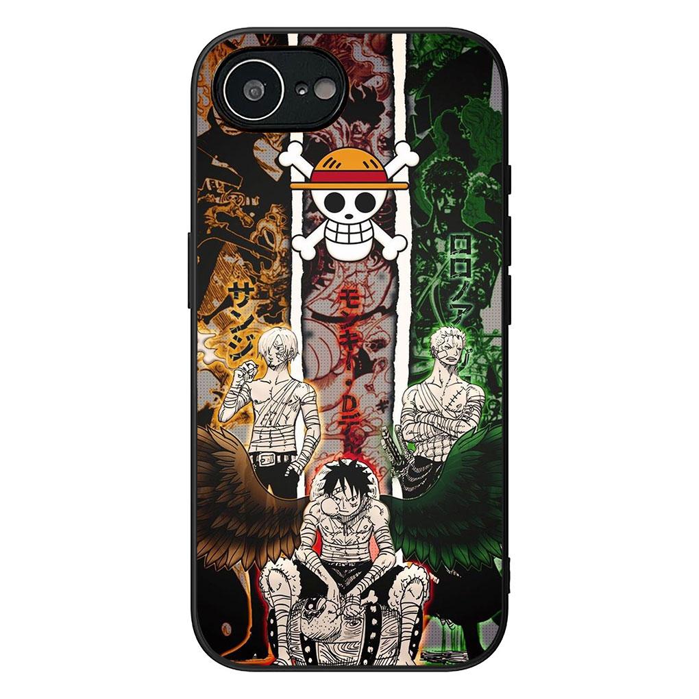 Cover for Samsung Galaxy S25 S24 S23 FE Plus Ultra S7 Edge A16 A15 5G s25+ Coque Phone Case Roronoa Zoro One Luffy Piece Sanji