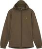 Veste demi-saison à capuche zippée Lyle & Scott (JK464V) olive