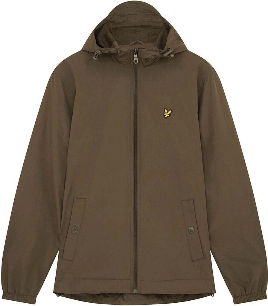 Veste demi-saison à capuche zippée Lyle & Scott (JK464V) olive