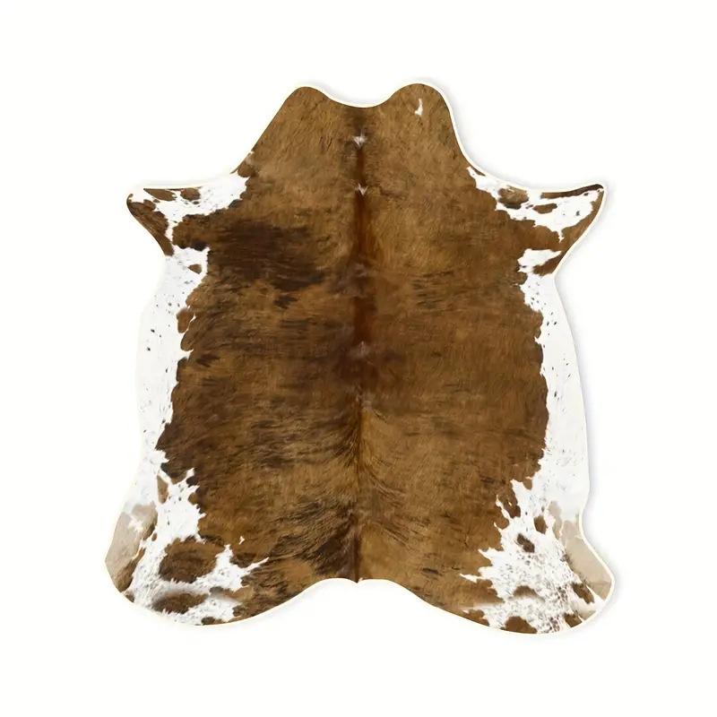 Imitation Animal Cowhide High Quality European and American Imitation Cashmere Suede Bottom Home Carpet