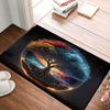 Tree of Life Rug: Cosmic Balance for Spiritual Spaces | Inspirational Interior Design Anti slip carpet can be machine washed