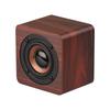 Vintage Compact Design Mini Bluetooth Speaker Dark Brown