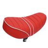 Mini Bike Seat Red Water Resistant Faux Leather with Fixed Bracket for Z50 Z50J Z50R Z50M Z50Z