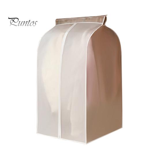 

Пылезащитный чехол для одежды большого размера с застежкой-молнией, прозрачный защитный чехол для костюма, пальто, подвесная сумка для хранения L