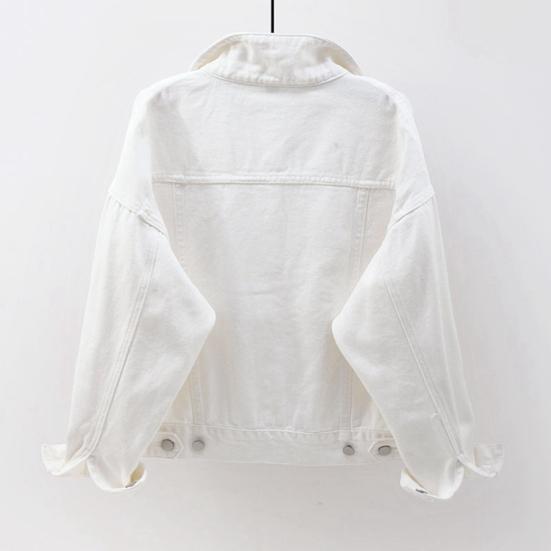 Damenjacke, einfarbig, Übergröße, Bonbonfarben, Revers, reine Farbe, Damenjacke, Alltagskleidung