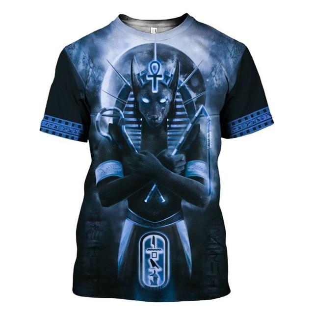 Tricou Egiptul Antic Zeițe Zeițe Faraon Bărbați Tricouri 3D Imprimare mânecă scurtă Tricouri de gimnastică Pulovere unisex