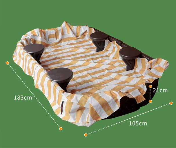 Oval Plastic Sandpit