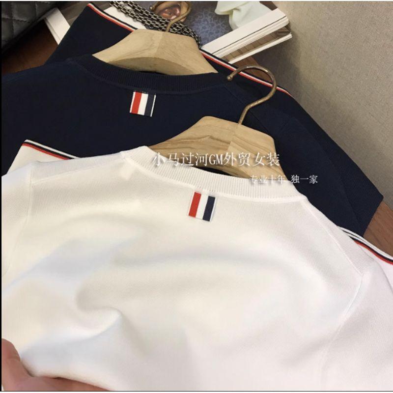 

Это легко носить и плакать! Текстура как на картинке! Смотрите Подробности!! Элегантное чувство письма ~ Трикотажная футболка с коротким рукавом для женщин Texture White S