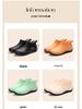 Women's Korean Style Non-slip Cotton Rain Boots - Short, Waterproof, Low-top, Fashionable with Thick Sole