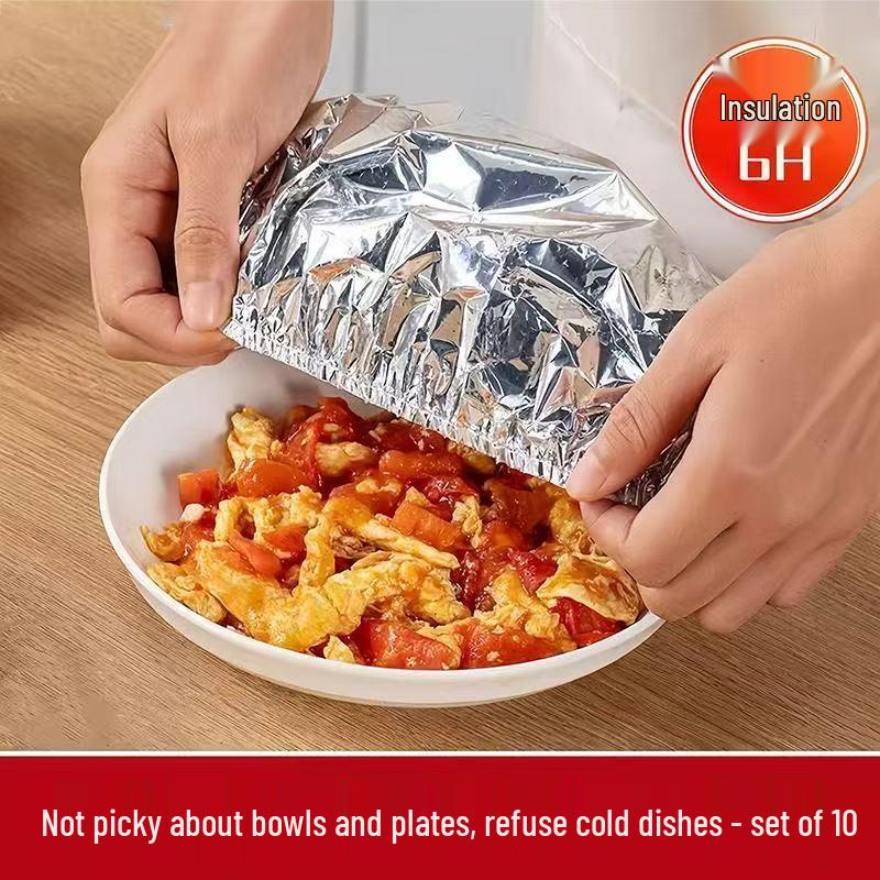 Washable Aluminum Foil Food Warmer Cover & Insulation Wrap
