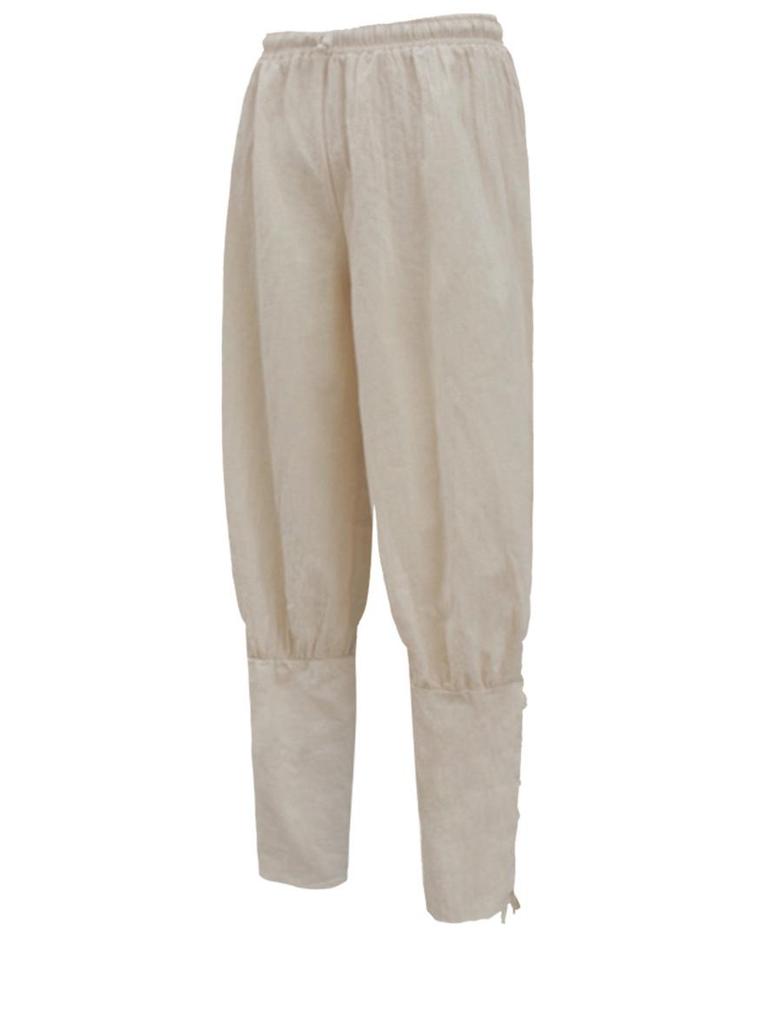 Medieval Men's Retro Pirate Costume Pants for Cosplay and Performance