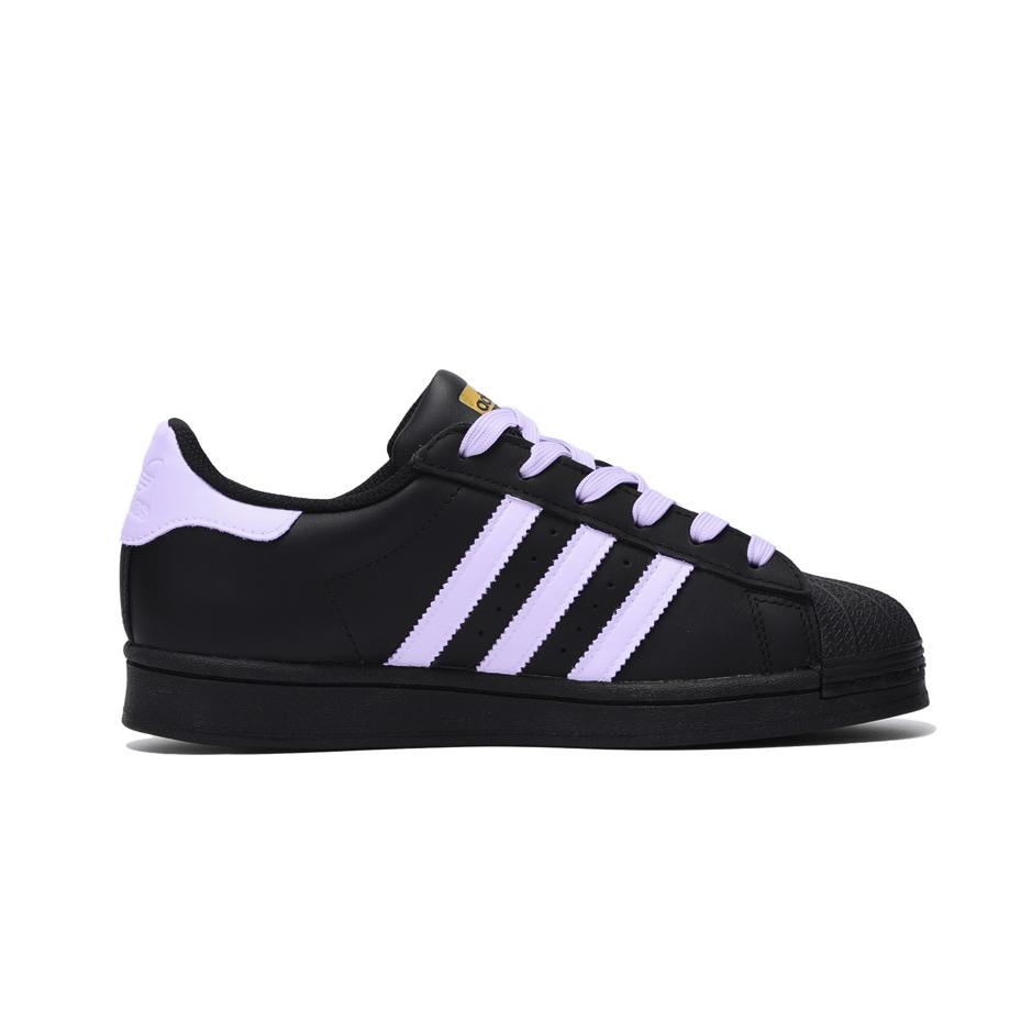 adidas Oryginalne SUPERSTAR Antypoślizgowe Odporne na ścieranie Niskie Buty Skateboardowe Unisex Czarne EG4959(Zespół746-)