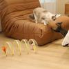 Folded Tunnel Pet Interactive Toy, Toys, S-Type Tunnel Toys For Puppy