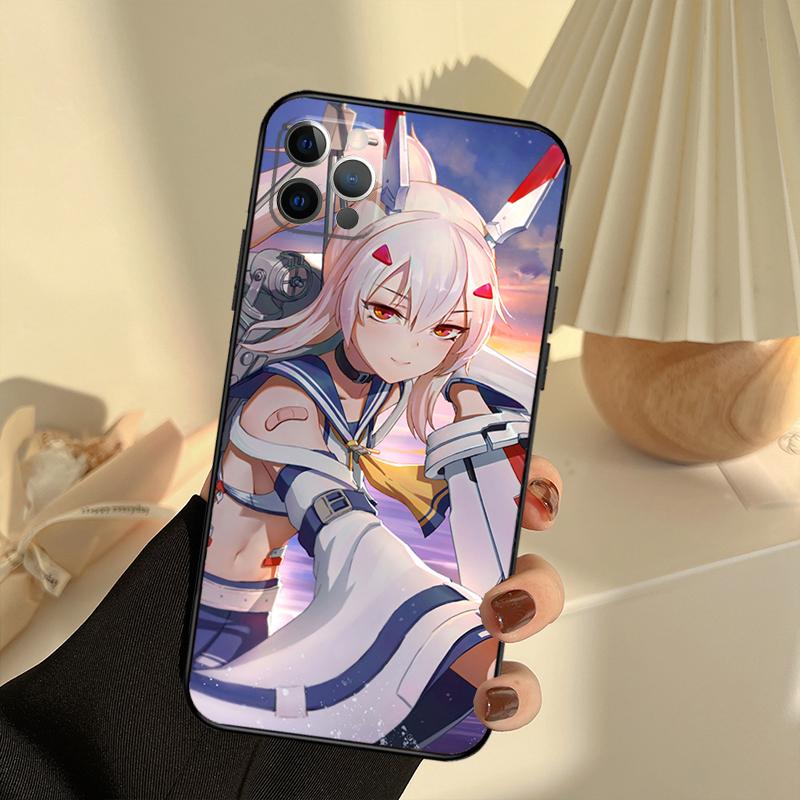 Azur Lane Prinz Eugen Case For iPhone 11 12 13 14 15 16 Pro Max Cover For iPhone 13 12 Mini XR X XS Max Plus
