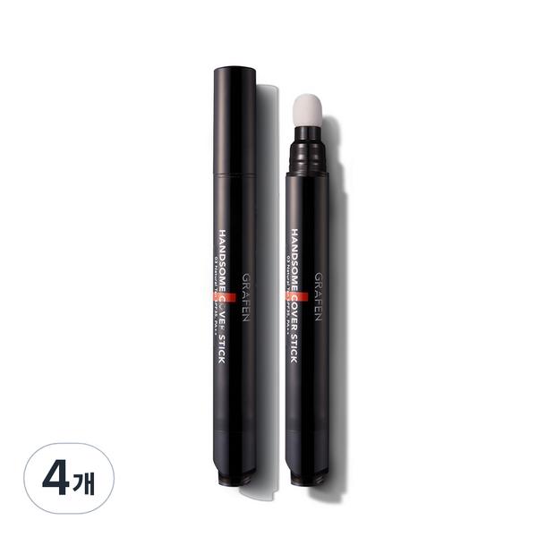 

Мужской чехол-карандаш Graphene Handsome Cover Stick 3g, нет. 2 Medium Beige, 4 шт., лучшая мужская косметика Кореи