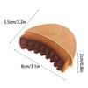 Contour Facial Brush Manual Lymphatic Drainage Massager Durable Soft Bristles Ergonomic Facial Cleansing Brush For Shaping