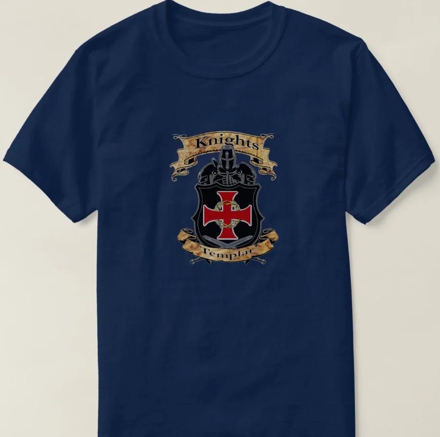 

Creative Design Knights Templar Cross shield TShirt Summer Cotton Short Sleeve ONeck Mens T Shirt New S3XL 4XL