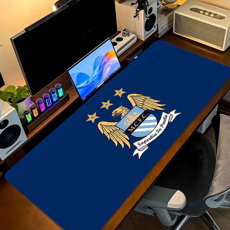 City Large Gaming Table Cushion Non-slip Laptop Tablet Big Mousepad XXL Mat Mini PC Playmat With Lock edge