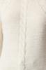 Women's Fashion Stylish Sweater Emerald Green Soft Textured Hair Braided Seamless Knitwear Sweater