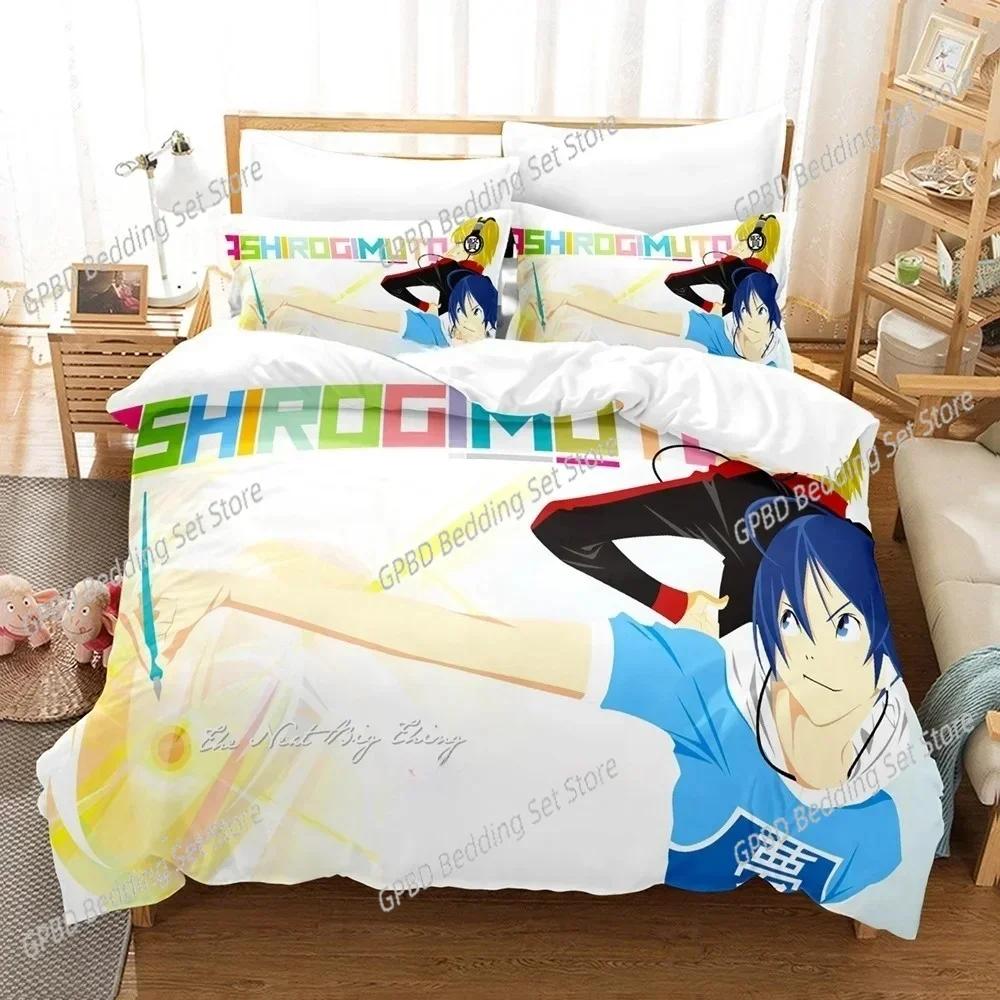 Anime Bakuman 3D NEW Duvet Cover Pillowcase Bedding Set Adult Boy Girl Bedroom Decoration Children Single Double Large
