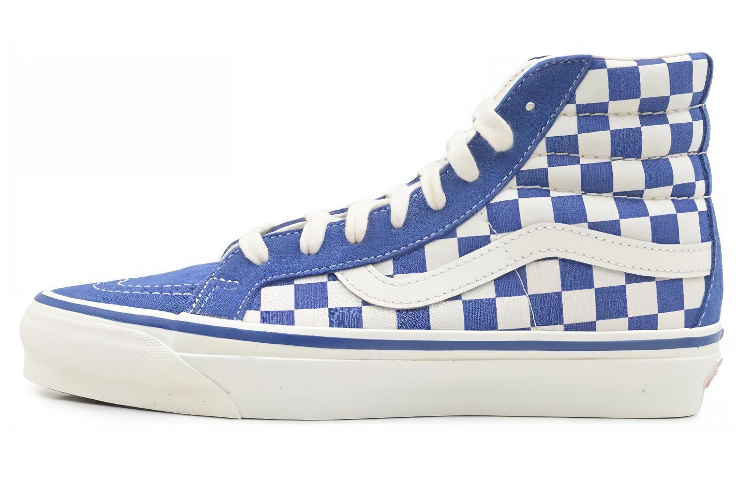 Vans Old Skool Kids Primary Check - True Blue VN000CTBMBL 37
