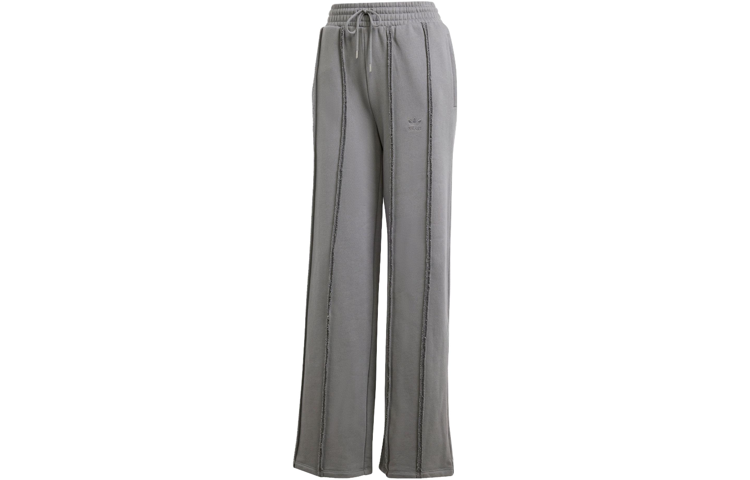 Adidas Originals DISTRESSED SWEAT PANTS Knitted Sweatpants Women s Gray IY9020 S