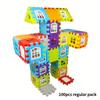 Kids Educational Block Puzzle, 50/70/100/140Pcs, Portable Plastic Toy for Ages 3+ Brain Training