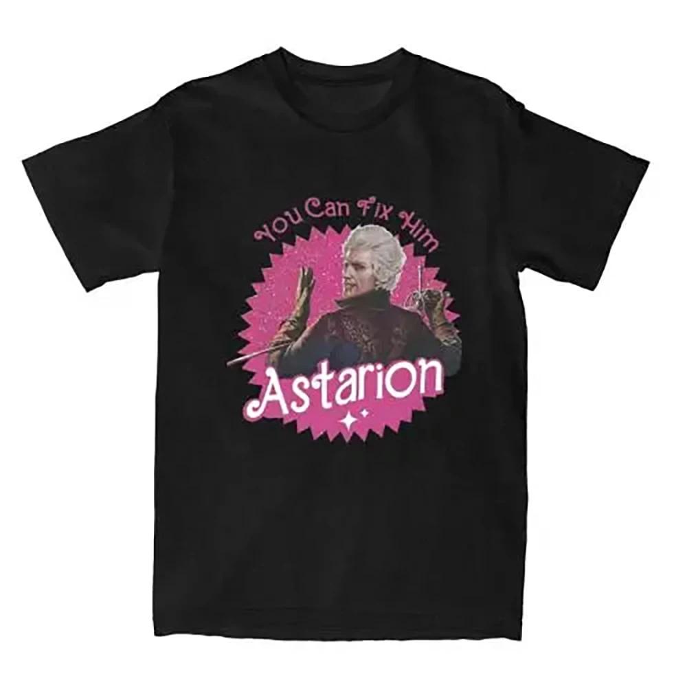 Summer Astarion Inspired Fashion Men's T Shirt Cotton HIP HOP Fans T-shirts For Men And Women Clothing