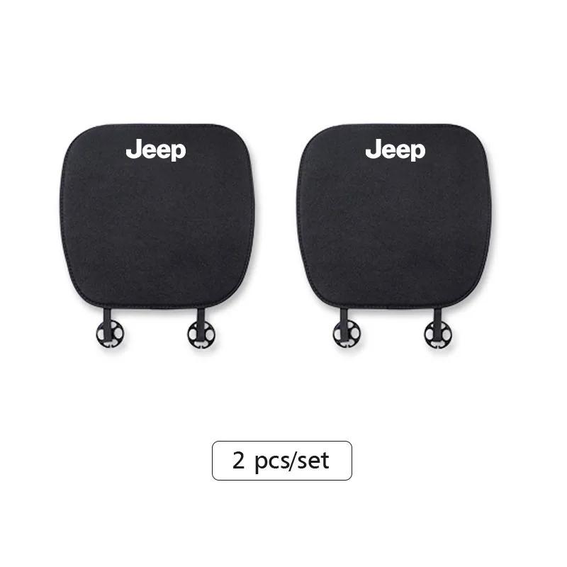 For Jeep Flax Car Seat Cover Backrest Pad Cushion Mat For Jeep Wrangler Rubicon Renegade Compass Grand Cherokee Patriot Liber