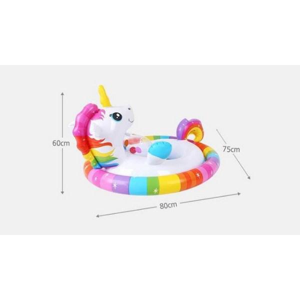 Sunny Water Rainbow Unicorn Walker Tube, Korean Water Fun Items