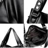 High Quality Soft Leather Handbags for Women 2023 Vintage Women's Shoulder Messenger Bag Luxury Large Capacity Female Sac A Main